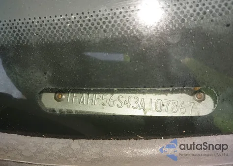 2003 Ford Taurus Sel z USA, uszkodzony, nr VIN 1FAHP56S43A107867